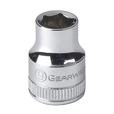 3/8" Drive 6 Point Standard Metric Socket 9mm