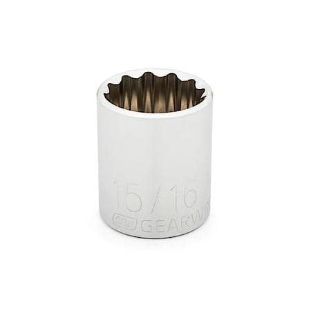 1/2" Drive 12 Point Standard Sae Socket 15/16"