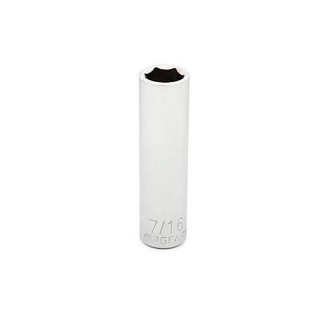 3/8" Drive 6 Point Deep Sae Socket 7/16"