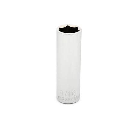 3/8" Drive 6 Point Deep Sae Socket 9/16"