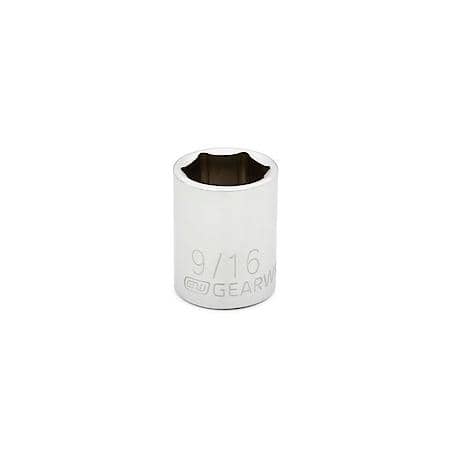 3/8" Drive 6 Point Standard Sae Socket 9/16"