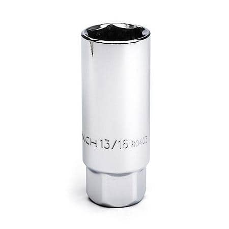 3/8" Drive 6 Point 2-1/2" Spark Plug Socket 13/16"