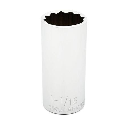 1/2" Drive 12 Point Deep Sae Socket 1-1/16"