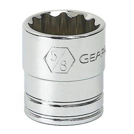3/8" Drive 6 Point Standard Sae Socket 1"