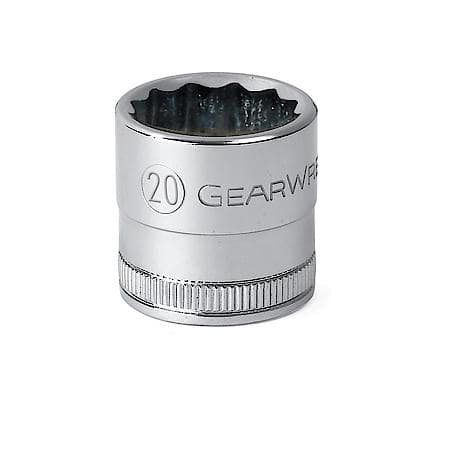 1/2" Drive 12 Point Standard Metric Socket 8mm