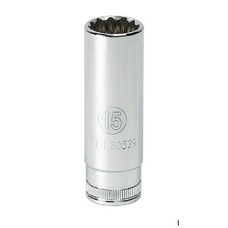 3/8" Drive 6 Point Deep Metric Socket 22mm