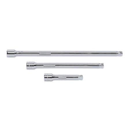 3 Piece 1/2" Drive Wobble Extension Set 5", 10" & 15"