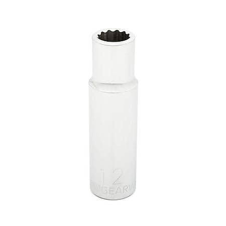 1/2" Drive 12 Point Deep Metric Socket 12mm