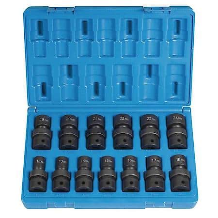 13 Pc 1/2 Dr Standard Length Metric Universal Set