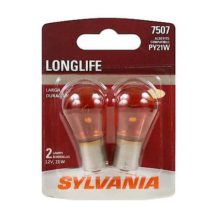 7507 Long Life: Mini Bulb, Standard Performance, 2 Pack