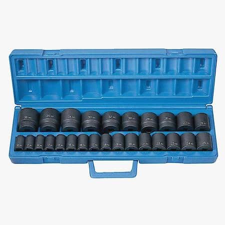26 Pc 1/2 Dr Standard Length Metric Master Set