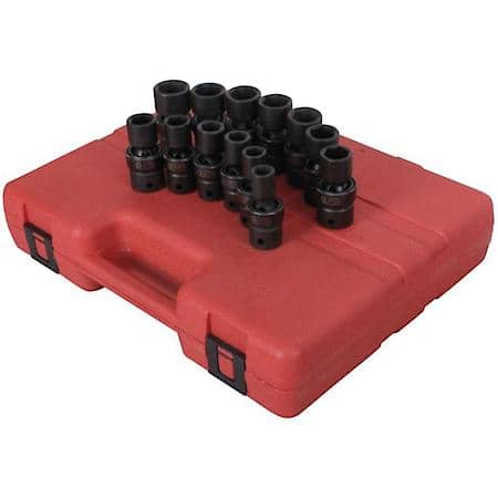 13-Piece 1/2 In. Drive Metric Univers