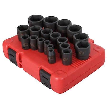 19-Piece 1/2 In. Drive Fractional Sae