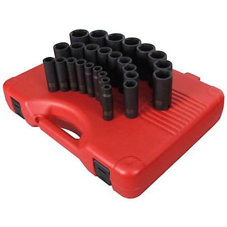 26-Piece 1/2 In. Drive Deep Metric Im