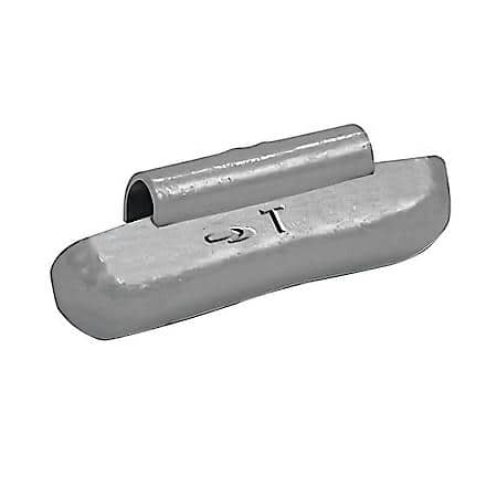 T-Series Coated Lead (Pb) Passenger Knock-On Wheel Weight 0.5oz.