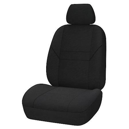 Car & SUV Seat Cover, Black EVA, Classic, Universal, Low Back, Stretchy and Smooth Fabric, 1 Pack