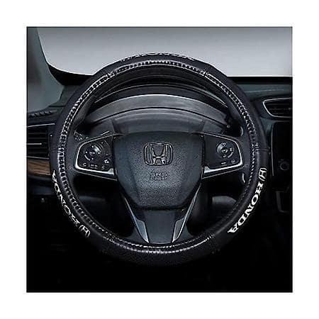 Honda Elite Steering Wheel Cover: Speed Grip, Padded Leather-Like, Fits 14.5-15 in.