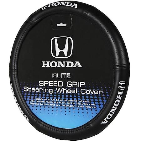 Honda Elite Steering Wheel Cover: Speed Grip, Padded Leather-Like, Fits 14.5-15 in.