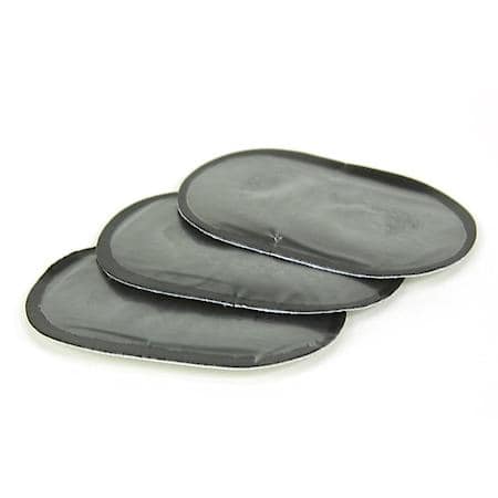 1 3/8" X 2 3/8" (35Mm X 60Mm) Small Oval Feather Edge Tube Patch