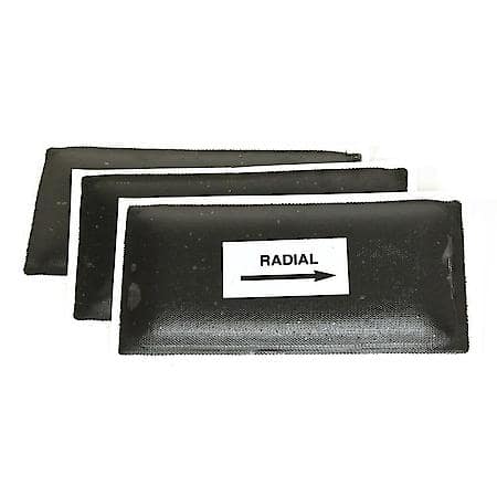 2 5/8" x 5 3/8" (67mm x 137mm) Large Oval Radial Repair