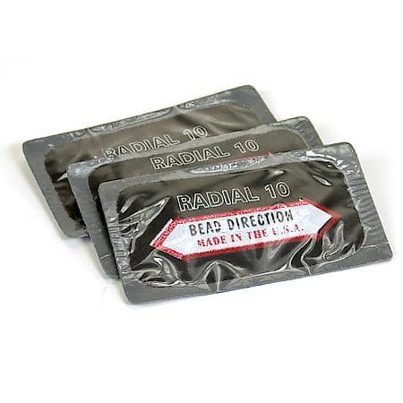 1 5/8" x 3" (42mm 75mm) Radial 10 (1 Ply) COI Radial Repair