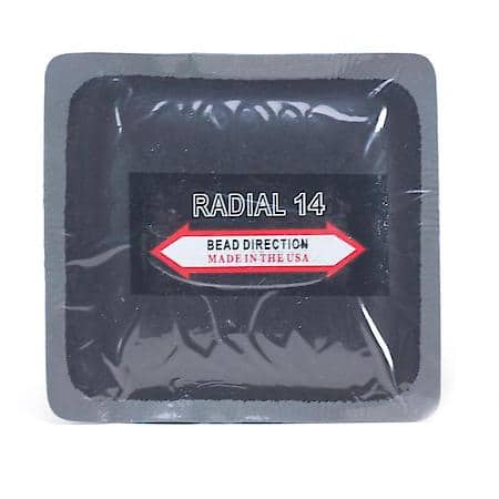 3 3/4" x 4" (95mm x 100mm) Radial 14 (1 Ply) COI Radial Repair