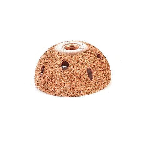 2" Dome Economy Buffing Wheel (60 Grit) 3/8" 24 Thread