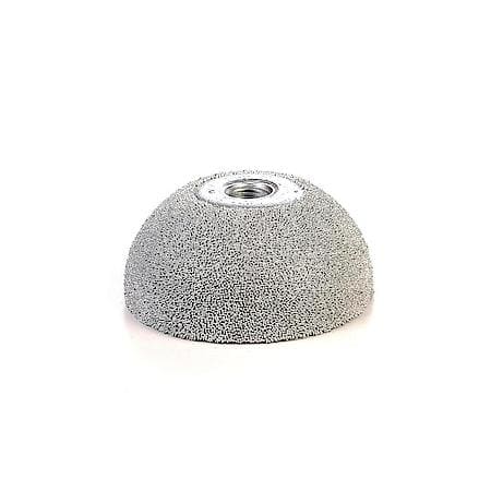2" Dome Carbide Buffing Wheel 170 SSG (60 Grit) 3/8" 24 Thread