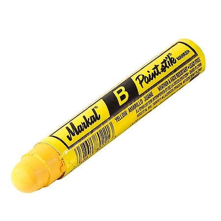 Yellow Markall Paint Stick 3/4" Round