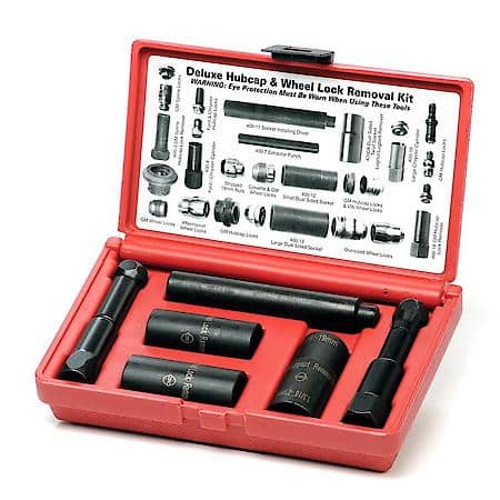 Deluxe Hubcap And Wheel Lock Removal Kit