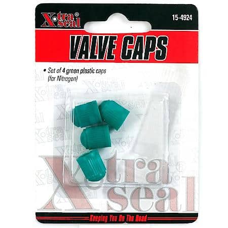 Green Plastic Valve Caps For Nitrogen