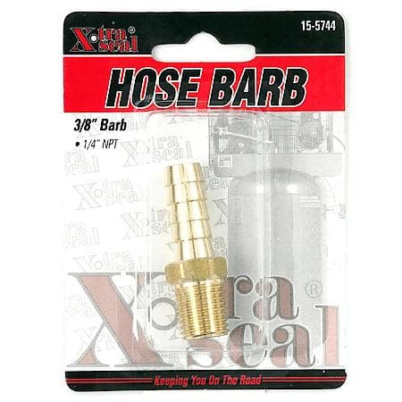 3/8" Hose Barb 1/4" npt