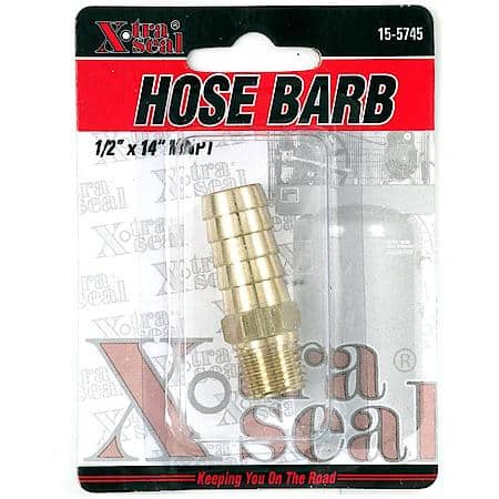 1/2" Hose Barb 1/4" mpt