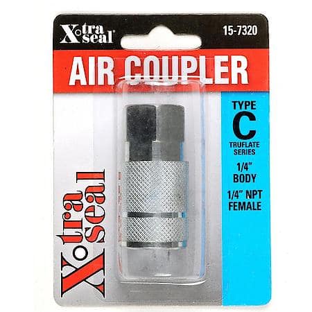 " C" Automotive Style 1/4" Bdy 1/4" NPT F Coupler