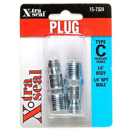 C Automotive Style 1/4ft Bdy 1/4" NPT M Plug