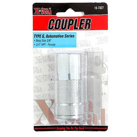 G Automotive Style 3/8ft Bdy 1/4" NPT F Coupler