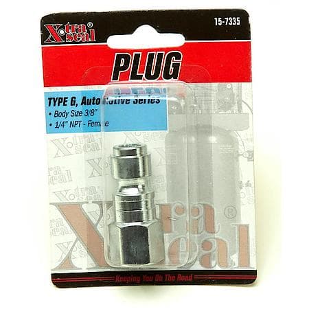 G Automotive Style 3/8ft Bdy 1/4" NPT F Plug
