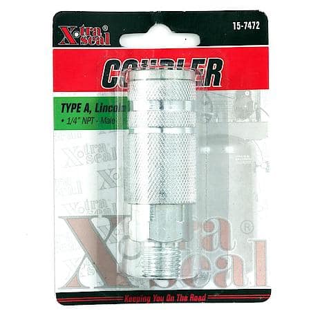 Lincoln Long Coupler Male 1/4"