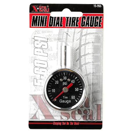 Mini Dial Tire Gauge 5-60 Psi