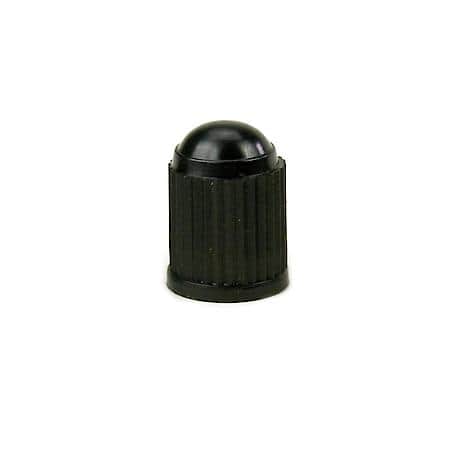 Tr Vc-8 Black Plastic Valve Cap With Red Silicone Seal