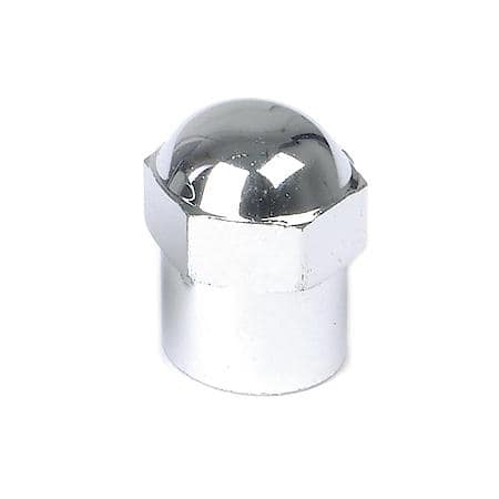 Chrome Hex Valve Caps
