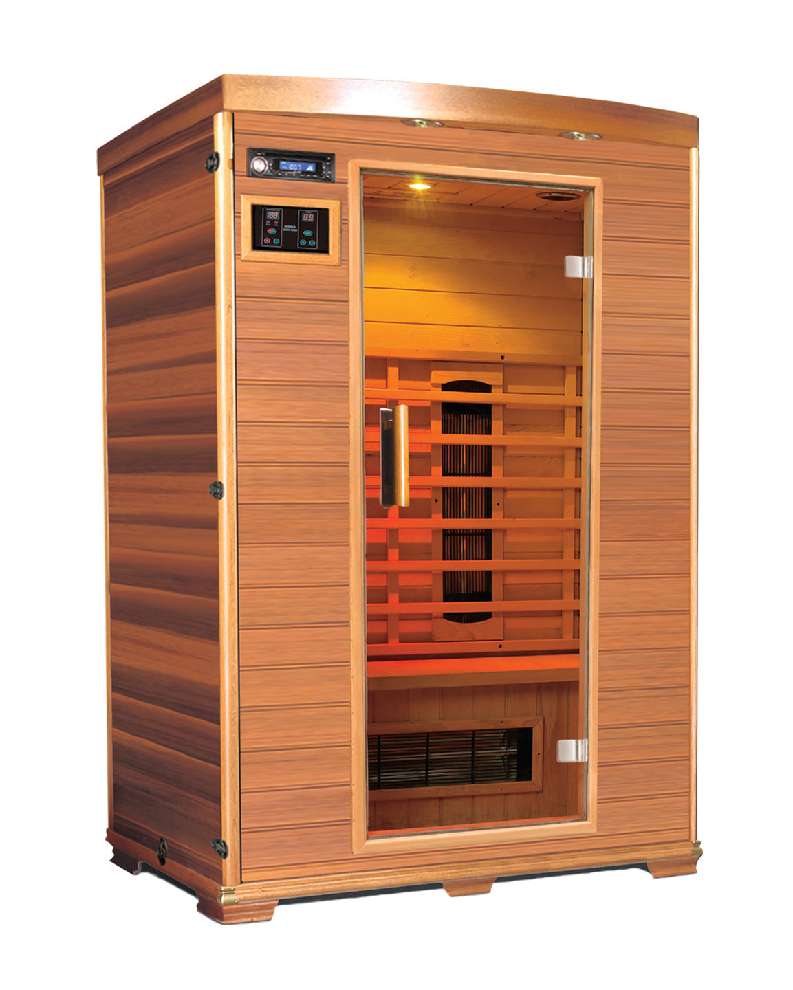 Solid Wood Sauna Room Outdoor Luxury Infrared Sauna Cabinet Infrared Sauna House Heater