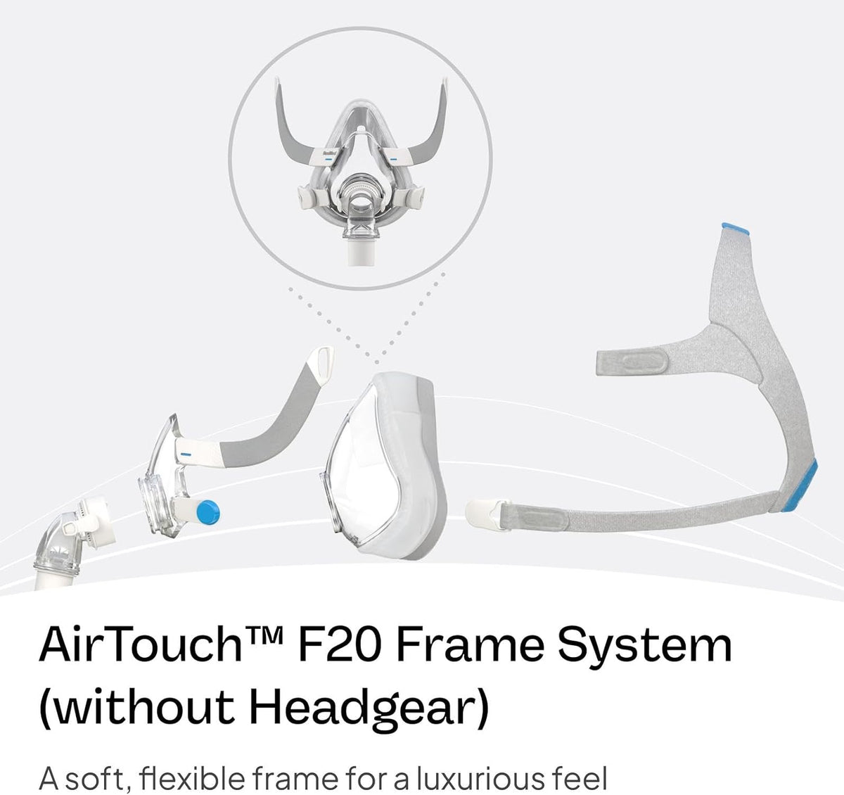 ResMed AirTouch F20 Replacement Frame System (without Headgear)