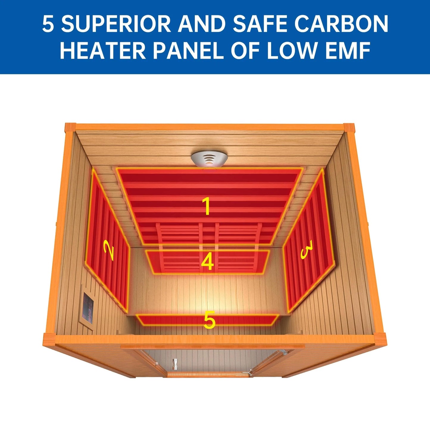 Real Relax - 2 Person Infrared Sauna For Indoor