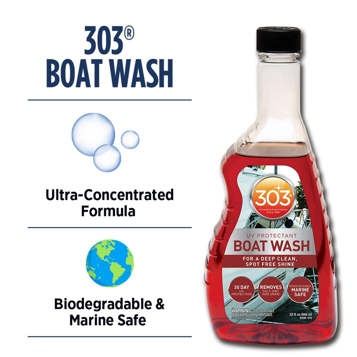 303 UV Protectant Boat Wash Soap, 32 fl oz | 30586 (2/2)