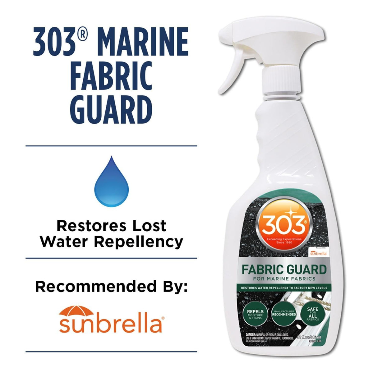 303 Marine Fabric Guard Water & Stain Repellent, 32 oz | 30604 (2/5)