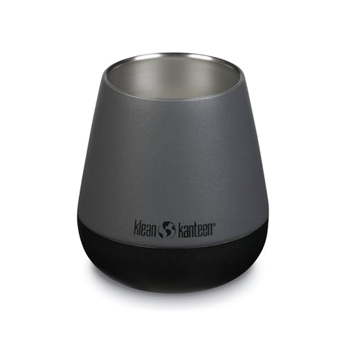 Klean Kanteen 10oz Rise Wine Tumbler - Stainless Steel - Asphalt