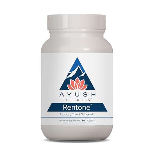 Ayush Herbs Rentone - Kidney Support Supplement with Cranberry, Kidney Cleanse Pills for Women & Men, Urinary Health & Bladder Function - 90 Vegetarian Capsules (1 Count)