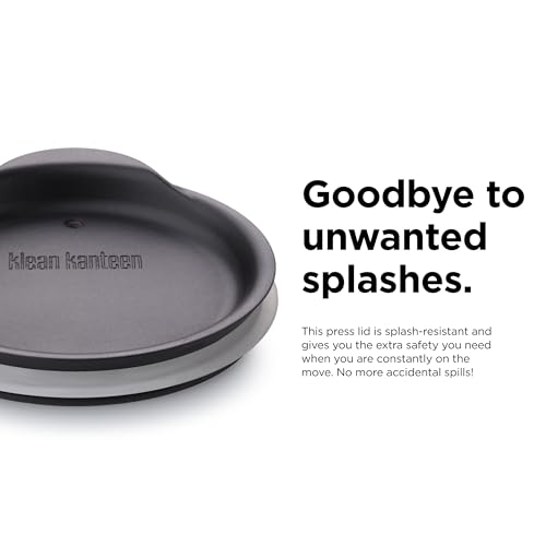 Klean Kanteen Tumbler Lid - Dishwasher-Safe, BPA-Free Lid for Tumblers - Premium Lid Replacement - Black
