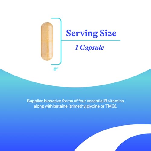 Seeking Health Homocysteine Nutrients, Formerly HomocysteX Plus, Support Homocysteine Level and Methylation, Vitamin B12, Folate (as L-methylfolate), MTHFR Gene Support (60 Capsules)